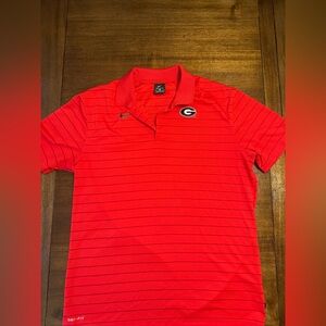 Nike Georgia Red Performance Polo Shirt